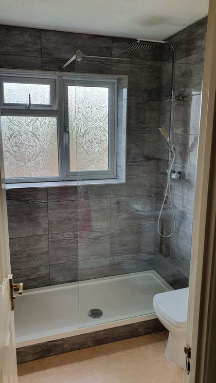 Bath to shower conversion in Snodland, Kent.